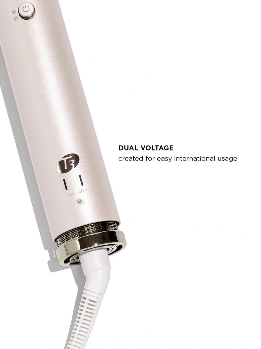 T3 ‘Aire 360 ceramic dual voltage styler’